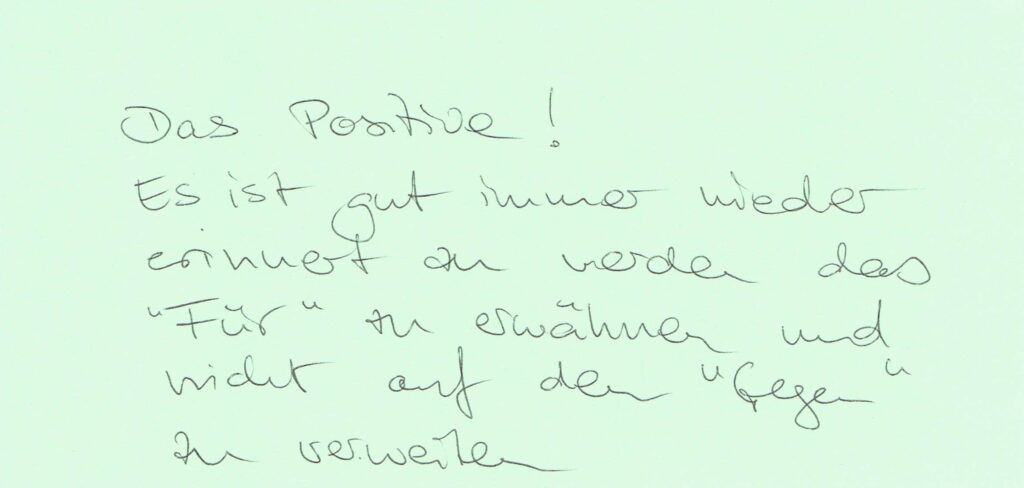 Workshop Feedback