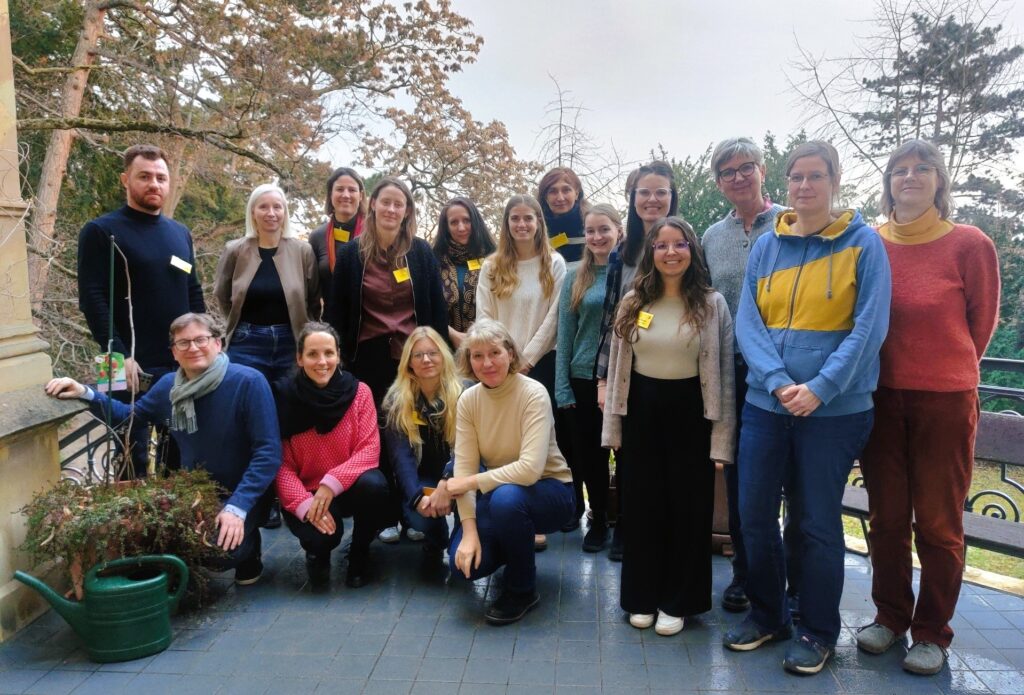 Workshop-Teilnehmende an der Akademie für Natur- und Umweltschutz Baden-Württemberg